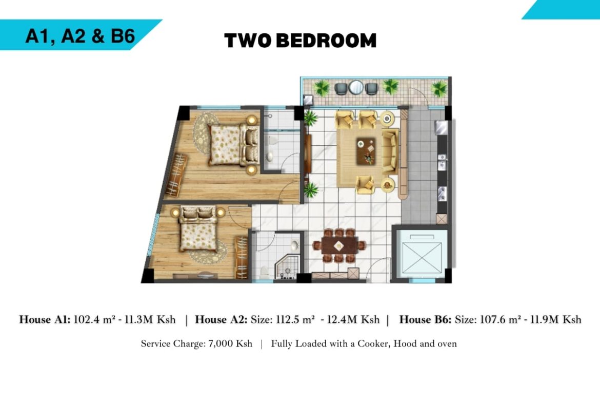 alina valley apartment for sale in kiliman