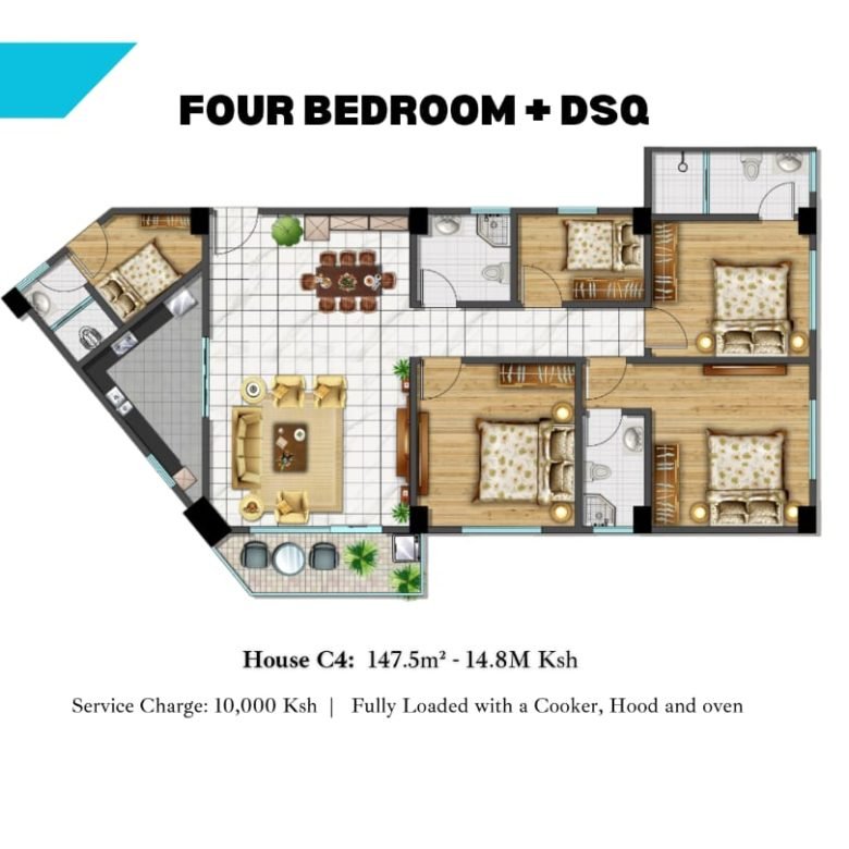 alina valley apartment for sale in kiliman