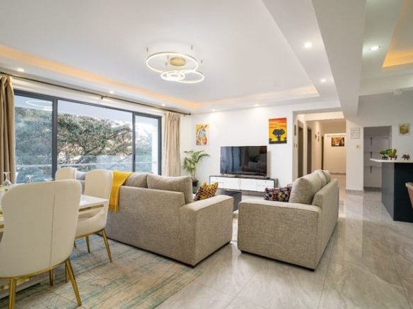Furnished 4 bedroom apartment for rent in Kilimani