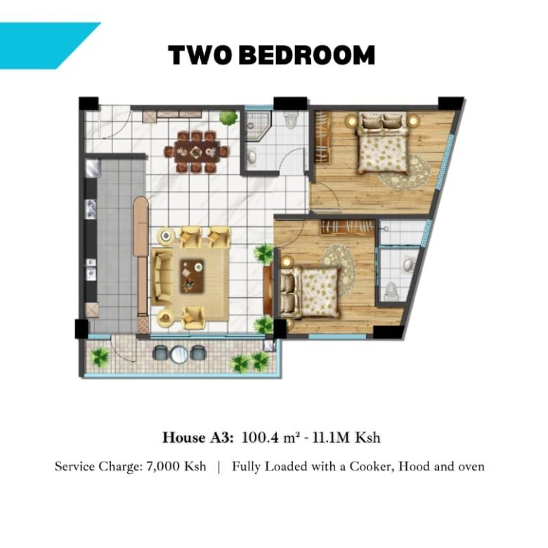 alina valley apartment for sale in kiliman