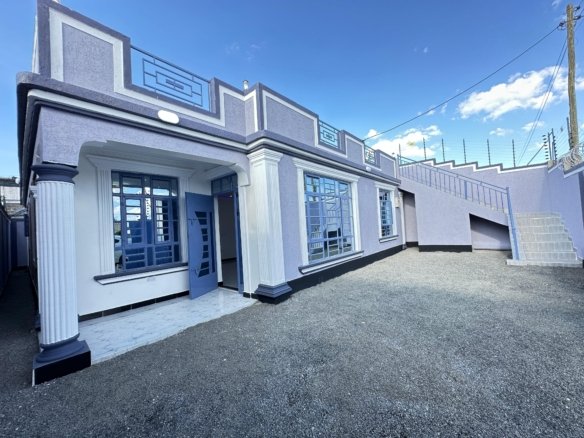 Brand New Flat Roof 3-Bedroom House for Sale in Ruiru