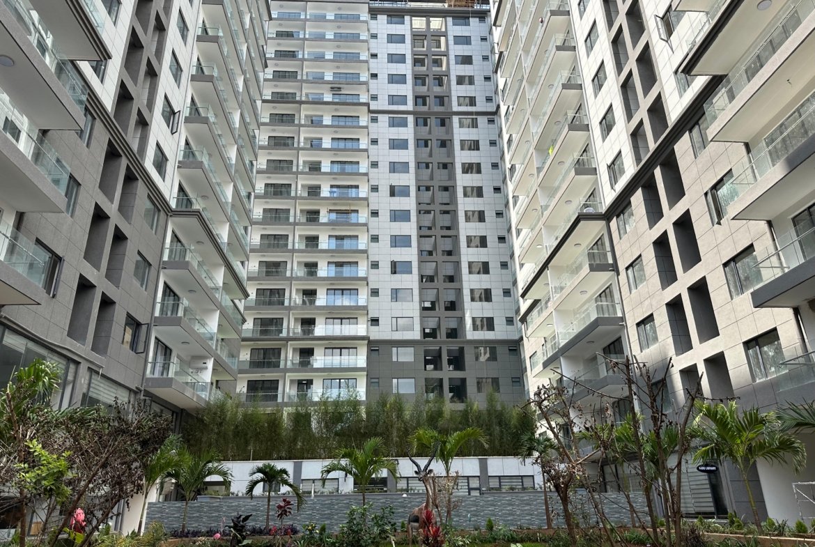 New and modern 2 bedroom apartment for sale in Kilimani