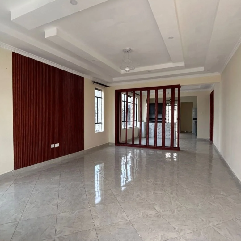 3 Bedroom Flat Roof House with DSQ in Kitengela
