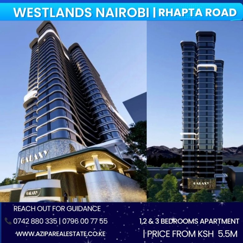 2 Bedroom Apartment for Sale in Rhapta Road