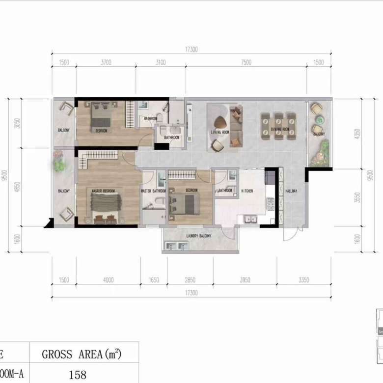 3 Bedroom Apartments for Sale in Kilimani Luna Oak