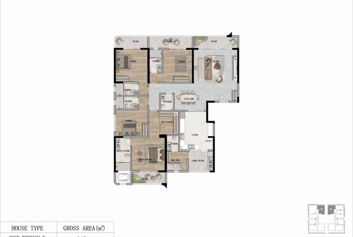 Luna Oak Residency, Apartments for sale in Kilimani