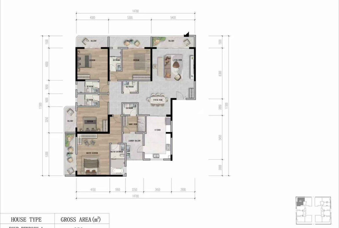 Luna Oak Residency, Apartments for sale in Kilimani