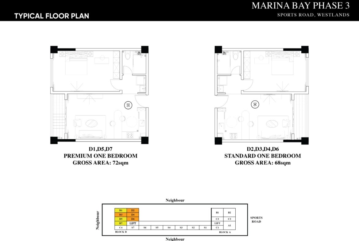 Marina bay phase 3 apartments for sale in Westlands